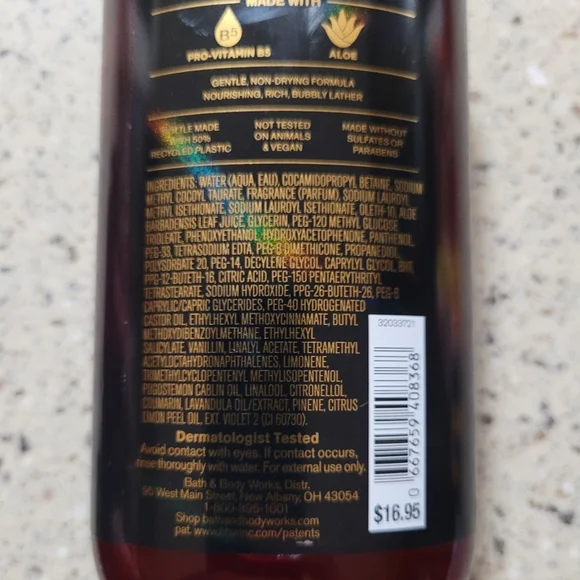 3 Bath & Body Works Adrenaline Mens 3 in 1 Hair Face Body Wash 10 oz Each - Picture 5 of 5